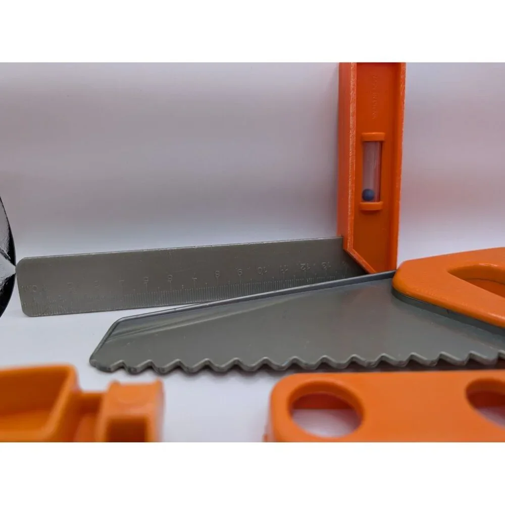 Little Tikes toy hammer orange & assorted pretend play‎ tool bench tools lot 8